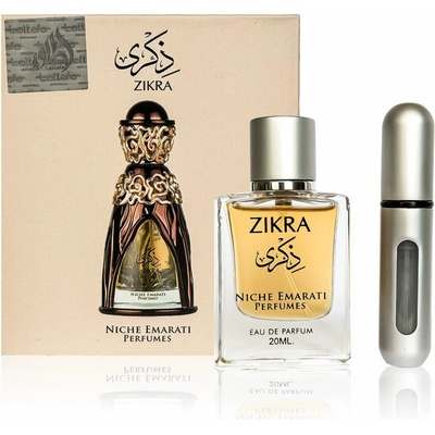 Lattafa Niche Emarati Zikra parfémovaná voda unisex 20 ml