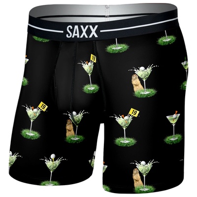 Saxx Volt Breathable Mesh Boxer Brief Размер: L / Цвят: черен