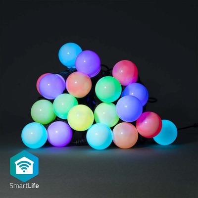 NEDIS Smart LED vánoční řetěz WIFILP03C20 10m WiFi Tuya