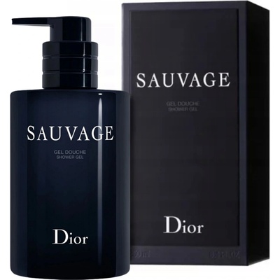 DIOR Sauvage parfémovaný sprchový gel s dávkovačem pro muže 250 ml