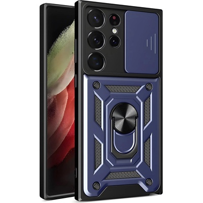 Samsung Калъф Hybrid Armor Camshield за Samsung Galaxy S23 Ultra - Тъмносин KP24933