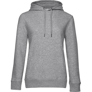 B&C Collection B&c queen hooded_° / Дамски суичър с качулка - светлосив меланж m (01w02q61002)