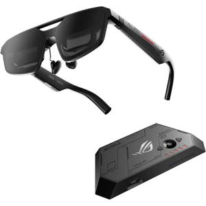 ASUS ROG XREAL R1-N 240Hz, 0.01ms, с Micro-OLED дисплеи и ROG Control Dock AR очила за добавена реалност (90LJ00M5-B01670)