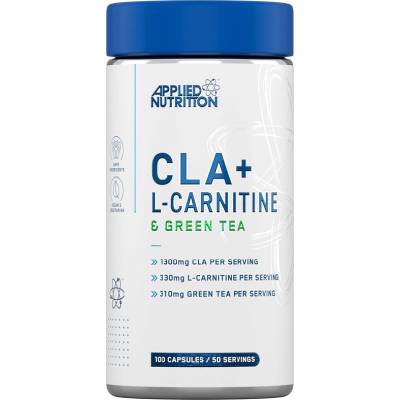 Applied Nutrition CLA + L-Carnitine + Green Tea, 100 Capsules