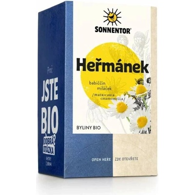 Sonnentor heřmánek bio 14,4 g balení 6 ks