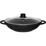 Maku Kitchen Life 32 см уок с керамично покритие и капак maku