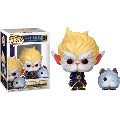 Funko Pop! 1605 Arcane League Of Legends Heimerdinger With Poro