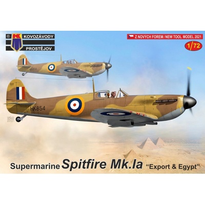 Kovozávody KPM277 Spitfire Mk.Ia Export & Egypt 1:72