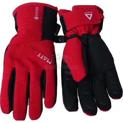 Matt Shasta junior Gore-Tex Gloves Detské lyžiarske rukavice červená