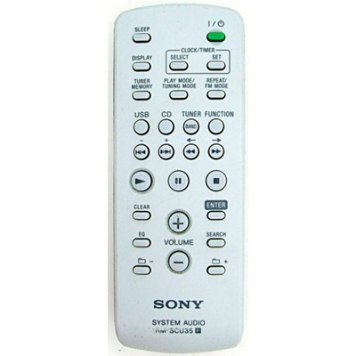 GENERAL SONY RM-SCU35 - съвместимо дистанционно управление на марката General (RM-SCU35)