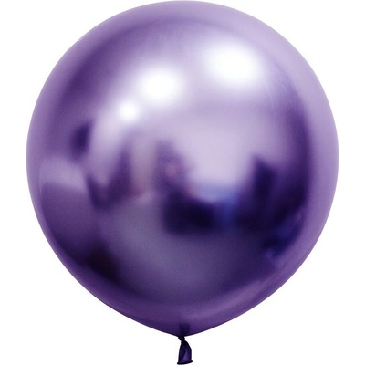 GoDan Latexový balónek chrom fialový 80 cm