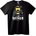 NOONEBRAND Тениска АЗ СЪМ BATMAN - 6XL, White