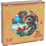 Milliwood Дървен пъзел Milliwood, Funnymals, 90 части - Ленивец на почивка (OL-RelaxedSloth-5010) - homeshop