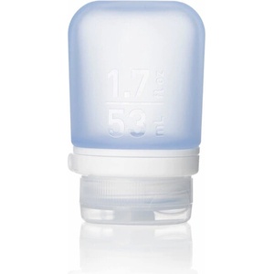 humangear GoToob+ Силиконова бутилка за пътуване / контейнер 53 ml синьо (072605)