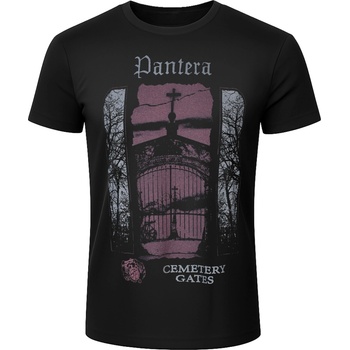 NNM мъжка тениска Pantera - Cemetery Gates - Black - 51959100