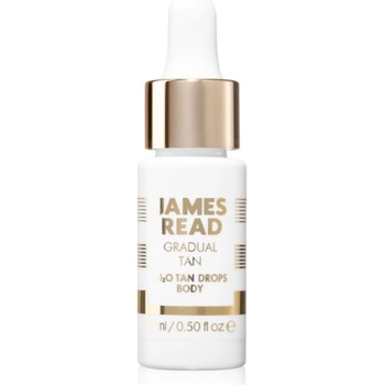 James Read Gradual Tan H2O Tan Drops автобронзантни капки за тяло цвят Light/Medium 15ml