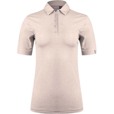 Kjus Dámska polokošeľa Ally Cooling Polo S/S ružová
