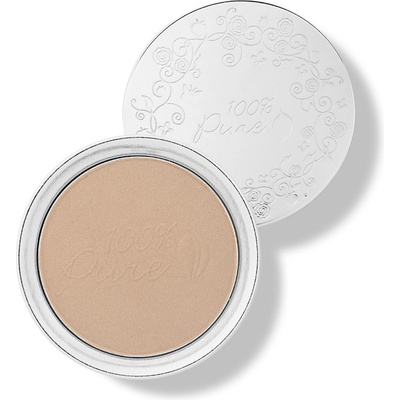 100%Pure Fruit Pigmented pleťový púder Golden Peach 9 g