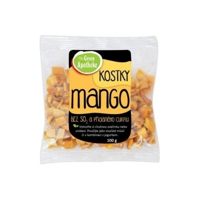 Apotheke Green Mango kostky bez přidaného cukru 100 g