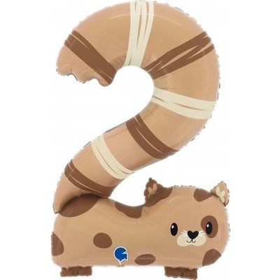 GRABO ČÍSLICE Puppyloons 2 Kočka 89cm,35" fóliový balónek nafukovací