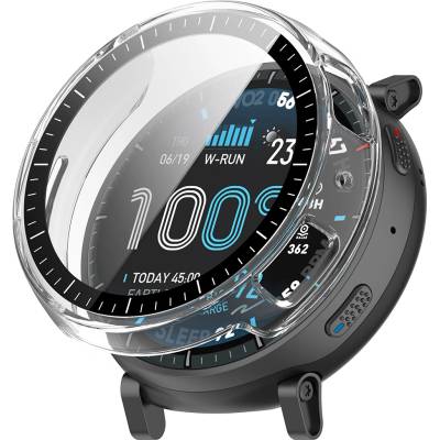 Techsuit Калъф с протектор за Amazfit Active Max - Defense360 Pro - Techsuit - Прозрачен