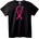 NOONEBRAND Тениска Розова панделка #TÓCATE - 6XL, Black
