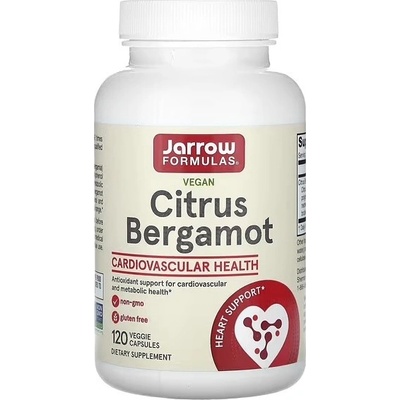 Jarrow Formulas Citrus Bergamot extrakt z citrusového bergamotu 500 mg 120 rostlinných kapslí