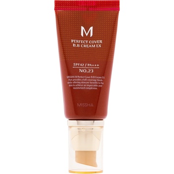 Missha M Perfect Cover BB Cream Rx [No. 23] Natural Beige SPF 42/PA+++ 50ml Дневен крем с цвят 50ml