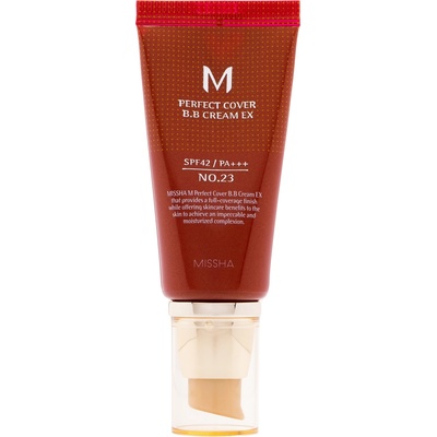 Missha M Perfect Cover BB Cream Rx [No. 23] Natural Beige SPF 42/PA+++ 50ml Дневен крем с цвят 50ml