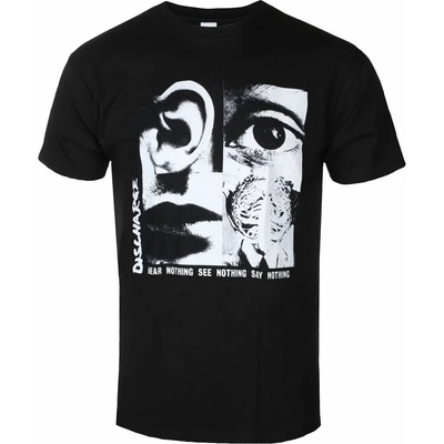 RAZAMATAZ Мъжка тениска discharge - hear nothing see nothing - razamataz - st1935