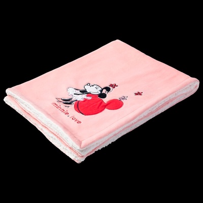 Babycalin Бебешко Одеяло Minnie 75×100 См Disney Baby (DIS630104)