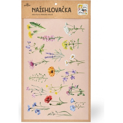 Lesní svět Nažehlovačka L 044 - Luční kvítí 2.