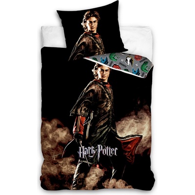Carbotex bavlna obliečky Harry Potter Ohnivá zkouška 140x200 70x90