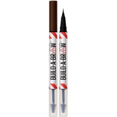 Maybelline Build-A-Brow tužka na obočí a fixační gel 2v1 257 Medium Brown 1,4 g – Zboží Dáma