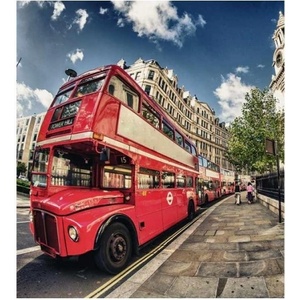 DIMEX ART Флизелинов фототапет лондонски автобус 225 x 250 см