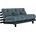 Karup Design Сгъваем диван в петролен цвят 160 cm Roots Black Night - Karup Design (123402757160)