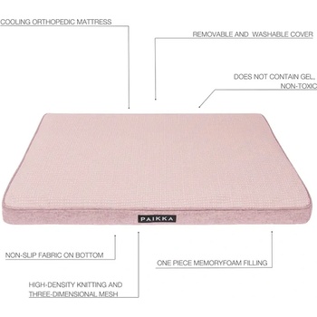 PAIKKA Легло за куче 100 x 70 x 5 cm (1022012)