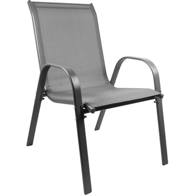 Aga 4x Záhradná stolička MR4400GY-4 Sivá