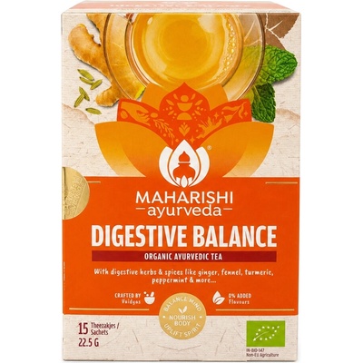 Maharishi Ayurveda BIO čaj Digestive Balance 15 sáčků