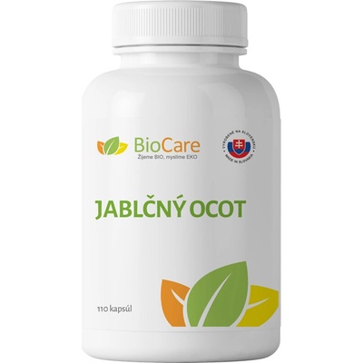 BioCare Jablčný ocot 450mg 2×110 kapsúl