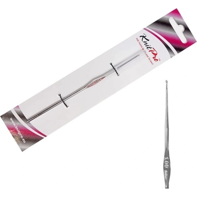 KnitPro oceľový háčik 1mm