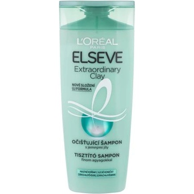 L'Oréal Elseve Extraordinary Clay Rebalancing Shampoo 250 ml шампоан за мазна коса за жени