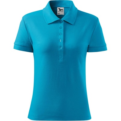 MALFINI Malfini cotton 213 / Дамска поло тениска - тюркоаз xs (2134412)