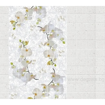 Image 1 of Pvc панел за под Орхидея 3d ефект