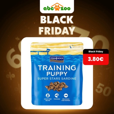FISH4DOGS Training Puppy Super Stars Sardine 150 g