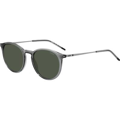 HUGO BOSS Слънчеви очила Hugo Men's Round Sunglasses - Grey Ruthenium