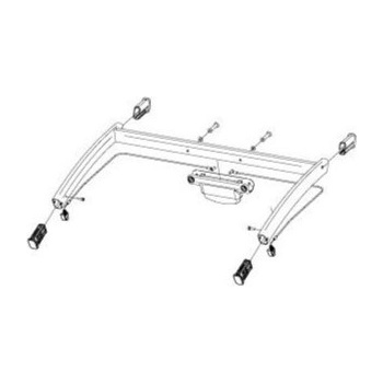 Thule RecliningSeat Assy-Double 17-X 41190890