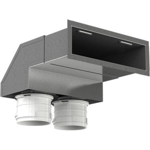 Dalap Метален стенен конектор 90° Dalap Flexitech Ø 75 мм (197515)
