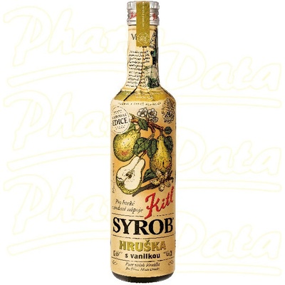 Kitl Syrob hruška s vanilkou 0,5 l