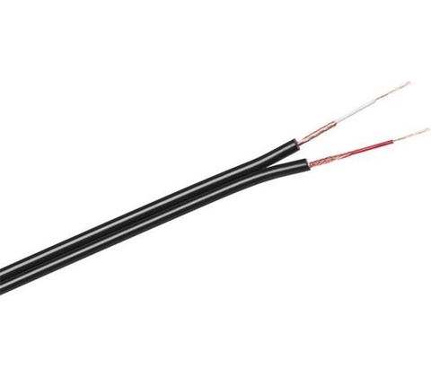 Cabletech 2x3mm čierny 100 m
